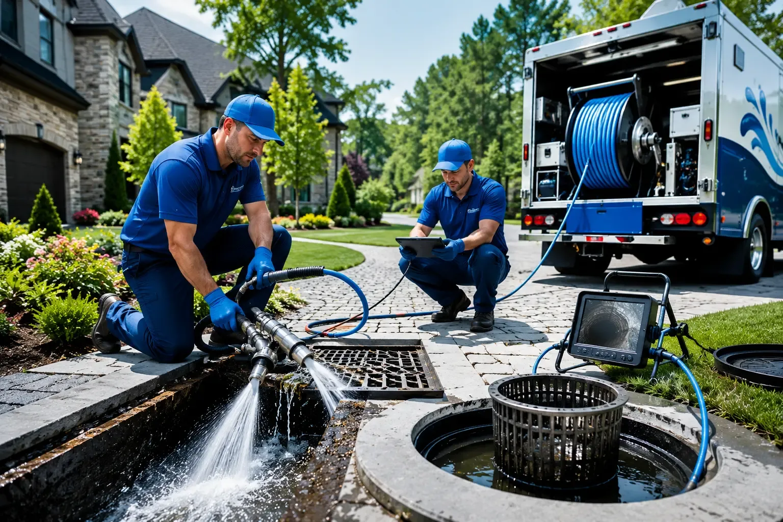 Local outdoor drain cleaning professionals in Grove City, PA