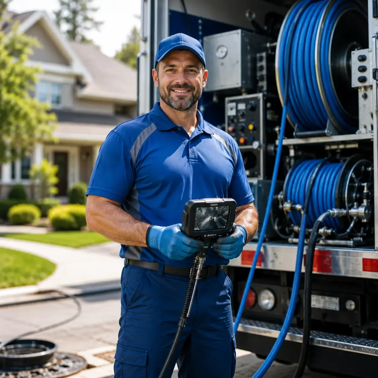 Local outdoor drain cleaning specialists in Grove City, PA